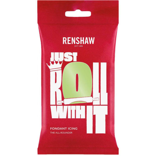 renshaw sugarpaste pastel green fondant