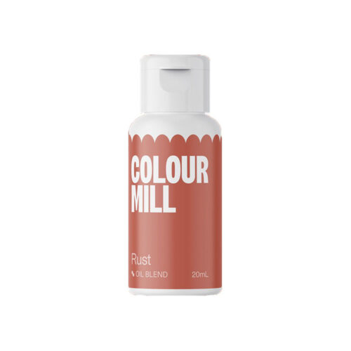 colour mill oil based food colouring rust