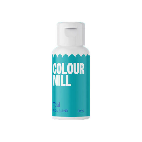 colour mill oil based food colouring teal colour