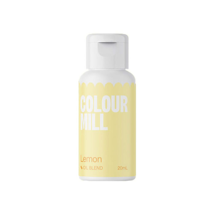 colour mill oil based food colouring lemon