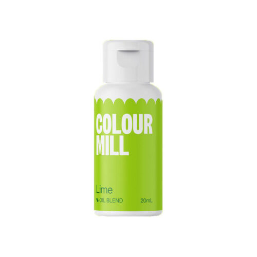 colour mill lime oil based food colouring