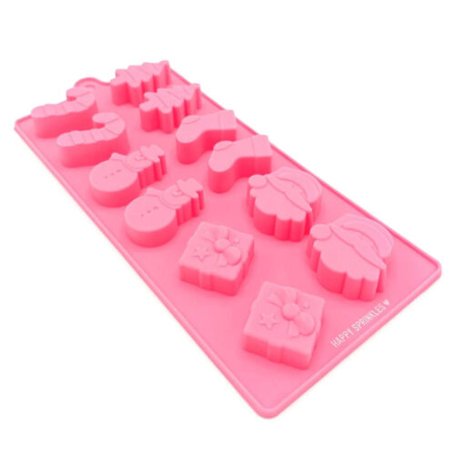 Happy sprinkles chocolate silicone mould