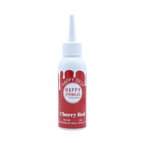 happy drip cherry red happy sprinkles