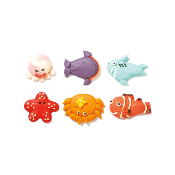 Sugar Decoration Under the Sea animals