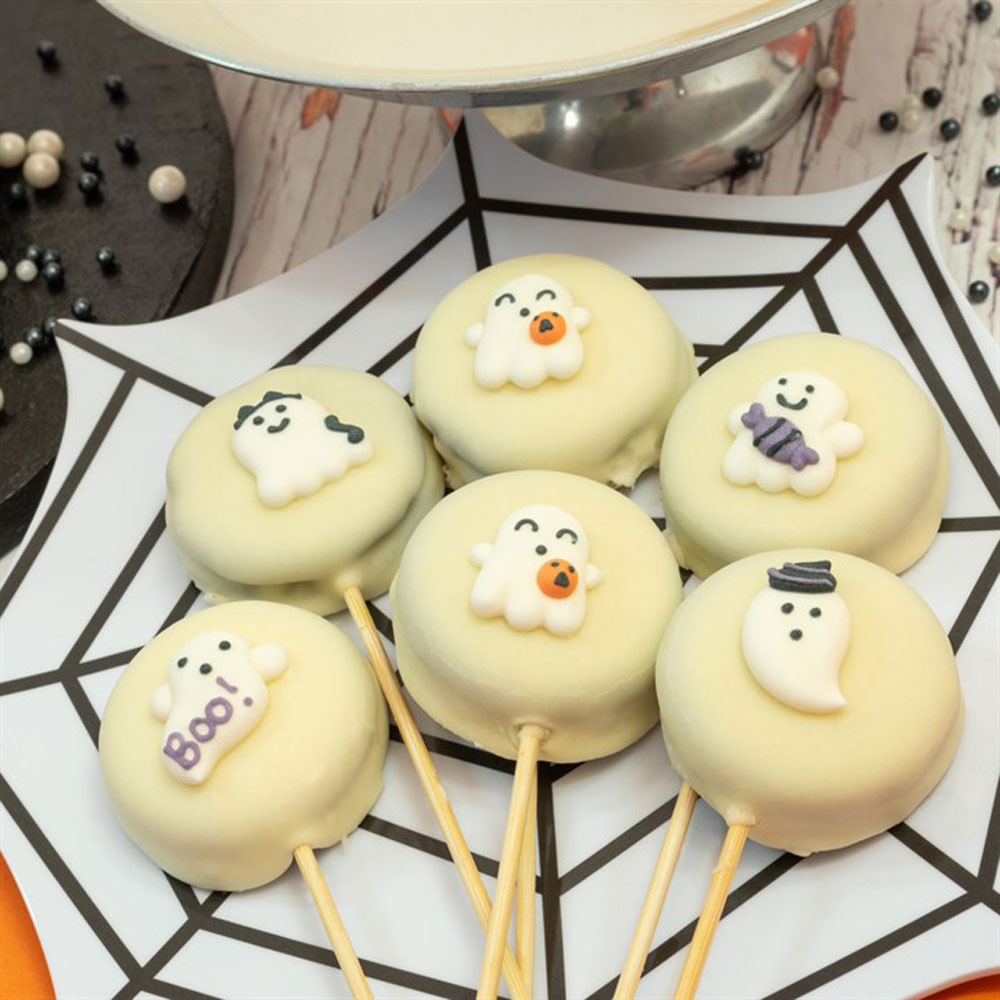 Halloween Sugar Decorations Ghosts