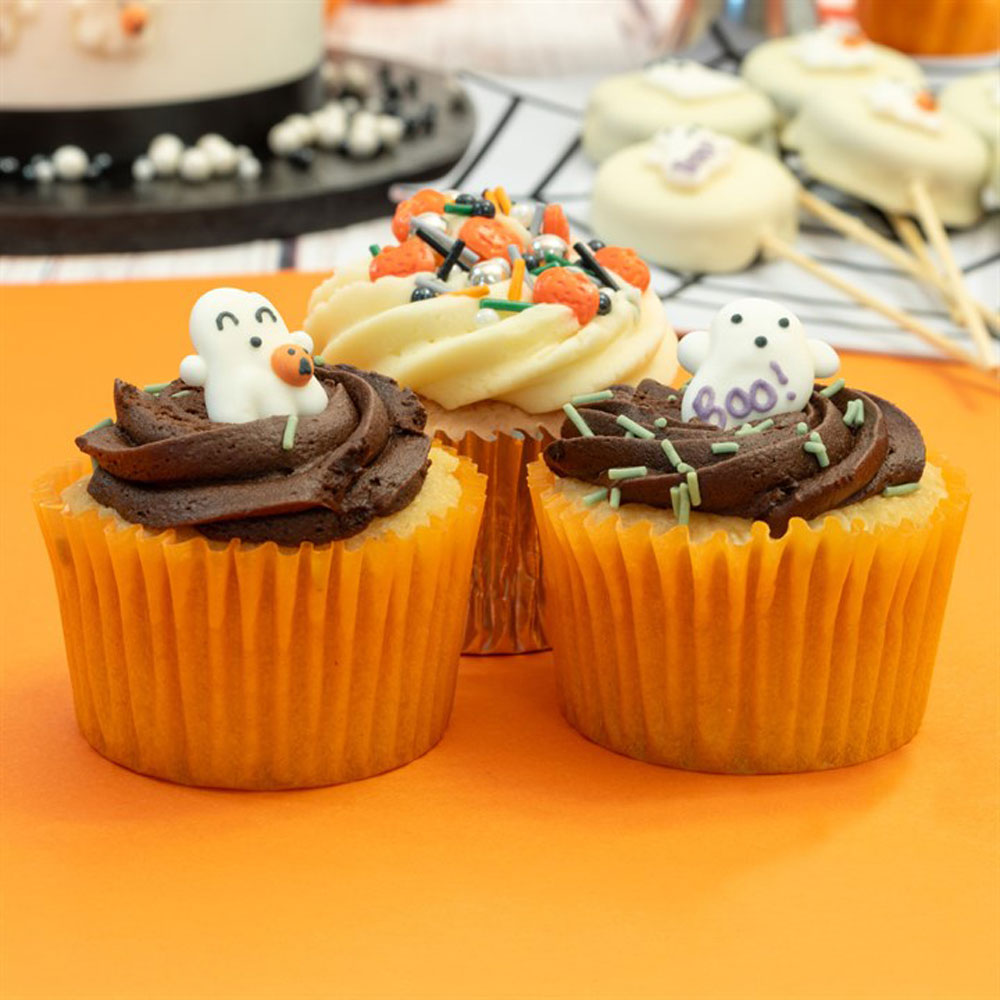 Halloween Sugar Decorations Ghosts