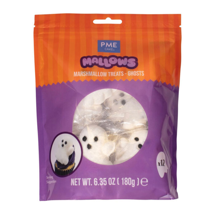 PME ghost marshmallows halloween sprinkles